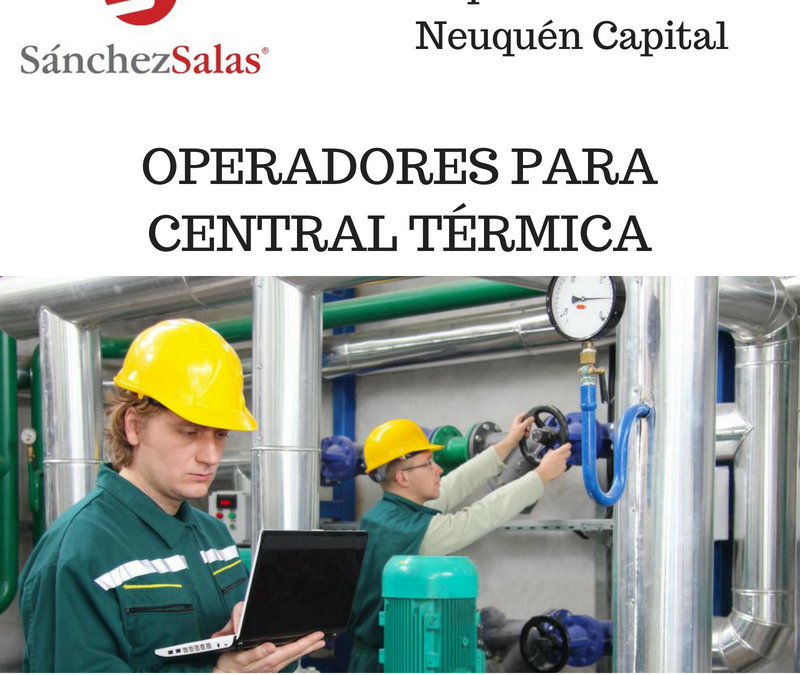 OPERADORES PARA CENTRAL TÉRMICA